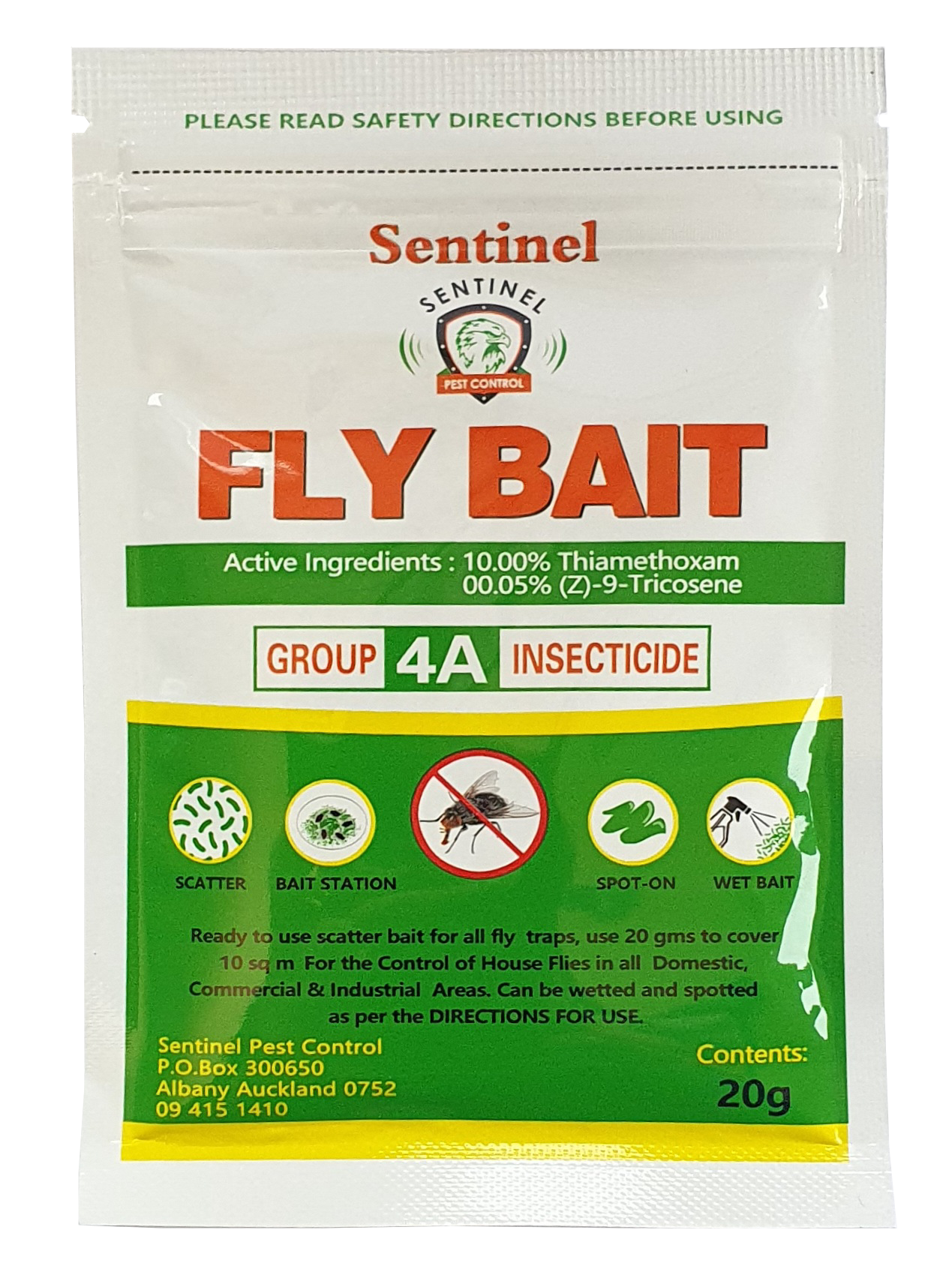 Fly bait hot sale nz